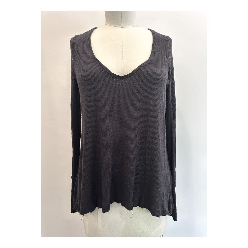 Free People Thermal Knit Shirt